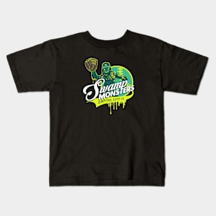 Swamp Monsters Little League Kids T-Shirt